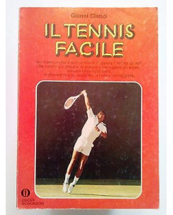 Gianni Clerici: Il Tennis Facile FOTOGRAFICO!!! ed. Mondadori A73