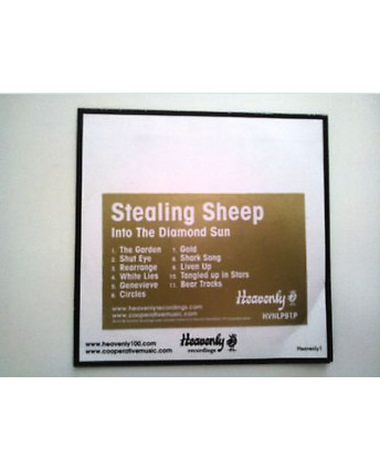 CD11 70 Stealing Sheep: Into The Diamond Sun [Promo CD Heanenly Recordings]