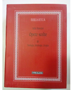 Italo Mancini: Opere Scelte vol. III Teologia Ideologia Utopia NUOVO! -40% A77