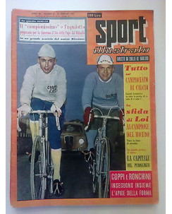 Sport Illustrato n. 8 1957 - Coppi e Ronchini - La Sfida di Loi - Ippica FF14