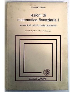 Ottaviani: Lezioni di matematica finanziaria I Ed. Veschi A56