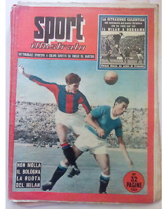 Sport Illustrato n. 8 1955 - Milan a Bergamo - Bologna - Lanerossi Vicenza FF14