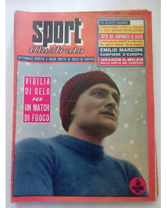 Sport Illustrato n. 7 1956 - 25 foto a colori - tutto Campionato di Calcio FF14