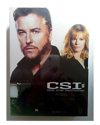 CSI: CRIME SCENE INVESTIGATION - 8A STAGIONE EP. 8.8/78.17 * COF. DVD BLISTERATO