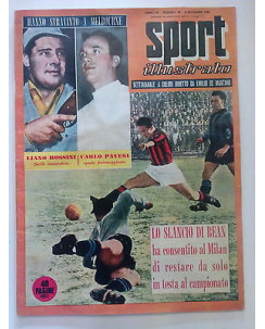 Sport Illustrato n. 49 1956 - Liano Rossini Fucile - C.Pavesi Spada - Bean FF14