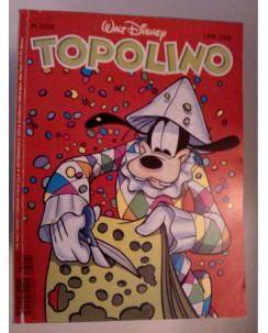 Topolino n.2204 -24 Febbraio 1998- Edizioni Walt Disney
