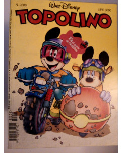 Topolino n.2206 -10 Marzo 1998- Edizioni Walt Disney
