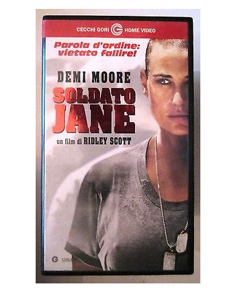 Ridley Scott: Soldato Jane - Demi Moore - VHS Cecchi Gori Home Video