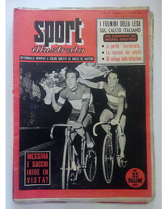 Sport Illustrato n. 32 1955-Messina Sacchi-Fulmini Lega su Calcio Italiano FF14