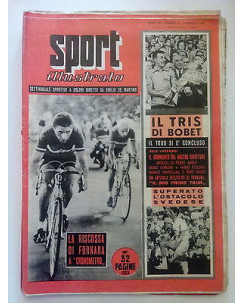 Sport Illustrato n. 31 1955 - Tris di Bobet - Riscossa di Fornara FF14