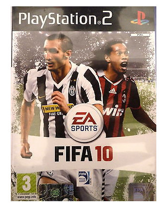 VIDEOGIOCO PER PlayStation 2: FIFA 10, EA SPORTS - 3+
