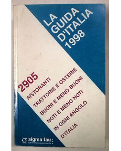 La Guida d'Italia 1998 Ed. Sigma-Tau A62
