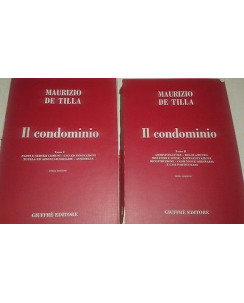 M.De Tilla: Il condominio 1/2 completa ed.Giuffre' A19
