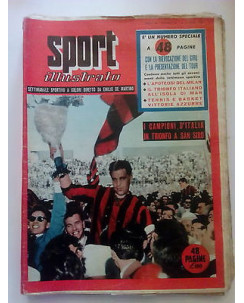 Sport Illustrato n. 24 1955-Milan Campione d'Italia Tenns e Basket Vittorie FF14