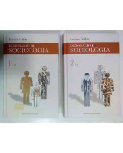 Luciano Gallino: Dizionario di Sociologia Completa 2 Vol. Ed. L'Espresso A76