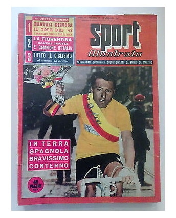 Sport Illustrato n. 19 1956 - Bartali Tour '48-Fiorentina Campione d'Italia FF14