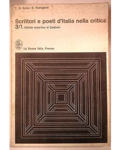 Di Salvo: Scrittori e poeti d'Italia nella critica Ed. La Nuova Italia A62