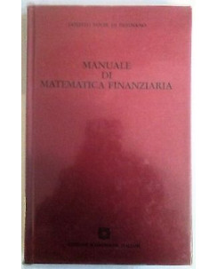 Di Prignano: Manuale di matematica finanziaria Ed. Scientifiche Italiane A62