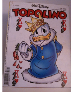Topolino n.2222 -30 Giugno 1998- Edizioni Walt Disney