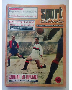 Sport Illustrato n. 1 1957 - Giuseppe Meazza - Juve, Napoli,Schiaffino FF14