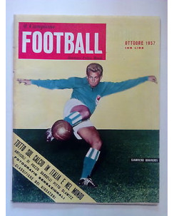 Il Campione Football ott. 1957  - Giampiero Boniperti - Pozzo Bardelli Pitto