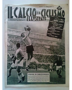 Il Calcio e il Ciclismo Illustrato n. 44 1957 - Ambrosini Casalbore De Vecchi