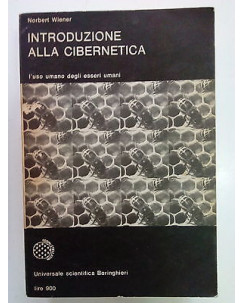 Norbert Wiener: Introduzione alla Cibernetica ed. Boringhieri 1966 A80