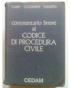 Carpi etc.: Commentario Breve al Codice di Procedura Civile Cedam 1984 [SR] A64