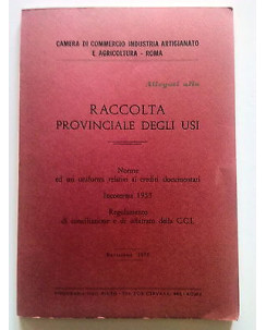 Allegati alla Raccolta Provinciale degli Usi Revisione 1975 ed. Pinto [SR] A64