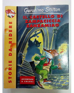 Geronimo Stilton: Il Castello Di Zampaciccia Zanzamiao Storie Da Ridere 16 A80