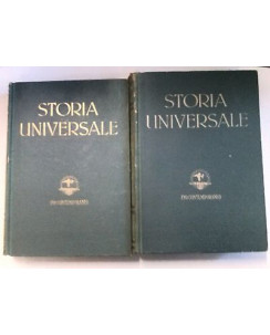 STORIA UNIVERSALE Evo Contemporaneo UTET  Vol. I e II Ed. Torinese A22