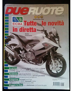 Due Ruote n. 68 dic 2010 - Triumph Speed Triple, Ducati 848 EVO e 1198 SP...