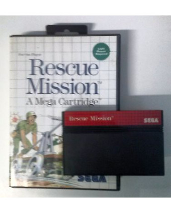 Videogioco per Sega Master System: Rescue Mission - Sega