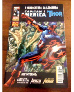 I Vendicatori: La Leggenda n. 7 Capitan America & Thor" Ed.Panini Sconto 30%