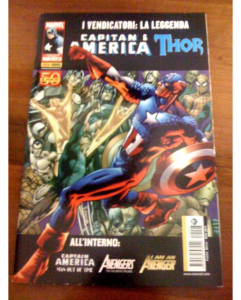 I Vendicatori: La Leggenda n. 7 Capitan America & Thor" Ed.Panini Sconto 30%