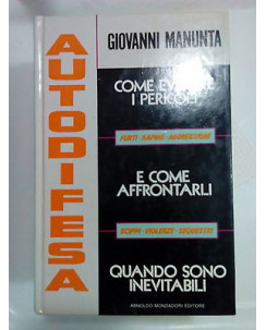 Giovanni Manunta: Autodifesa ed. Mondadori A81