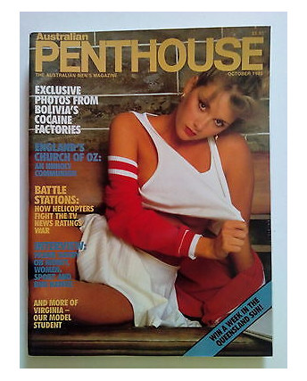 PENTHOUSE 1985 Vol. 6 N. 10 - ED. AUSTRALIAN * VIRGINIA - SR