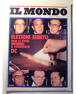 Il Mondo n. 13 25 mar 1976 * Elezioni: Moro, Zaccagnini, Forlani, Andreotti FF08