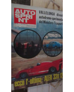 Auto Sprint n.  8 del 1973: Vallelunga Alfa 33tt 12 Alfetta FF03