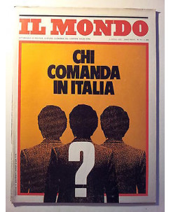 Il Mondo n. 15 8 apr 1976 * Chi comanda l'Italia? - FF08