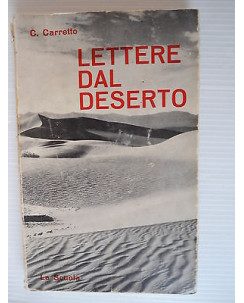 Carlo Carretto Lettere dal deserto Ed.La scuola [SR] A25  