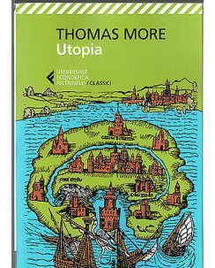 Thomas More: Utopia ed. Feltrinelli NUOVO sconto 50% A27