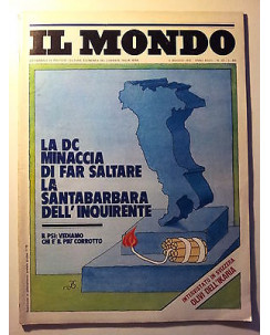 Il Mondo n. 19 6 mag 1976 * DC Santabarbara - PSI - Olivi dell'Ikaria - FF08