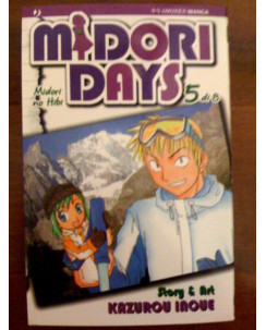 Midori Days di Kazurou Inoue N. 5 Ed. Jpop Sconto 50%