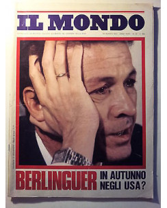 Il Mondo n. 33 14 ago 1975 * Berlinguer in autunno negli USA? - FF08
