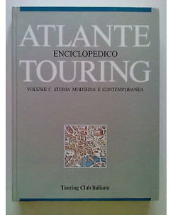 Atlante Enciclopedico Touring Vol. 5 Storia Moderna e Contemporanea Ed. TCI FF03