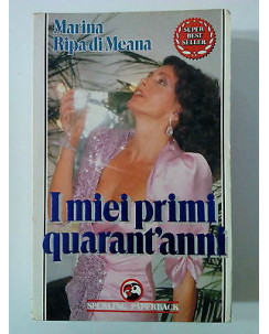 Marina Ripa di Meana: I miei primi quarant'anni ed. Sperling Paperback A79