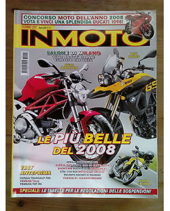 In Moto n. 12 dic. 2007 - Aprilia Dorsoduro 750, Bimota DB7, BMW G 450 X