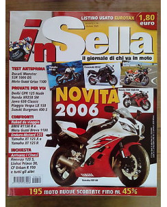 In Sella n. 10 ott. 2005 - Yamaha YZF-R6, Ducati Monster, Derbi GPR 125 NUde