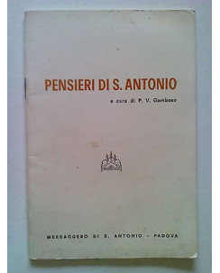Pensieri di S. Antonio a cura di P. V. Gamboso * MSA 1968 - S022